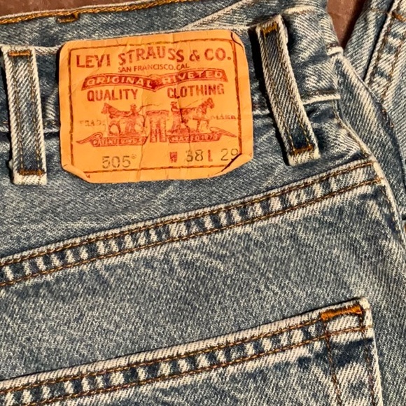 Levi’s 505 vintage jeans (hemmed) - Picture 2 of 5